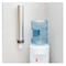 San Jamar Large Water Cup Dispenser with Removable Cap, For 12 oz to 24 oz Cups, Stainless Steel C3400P - alternate 4